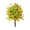Yellow, variant on LOWLHOME Artificial Flowers with Ground Spikes, Ground Insert Faux Violet Flowers,Stake Realistic Plastic Floral Picks For Yard Garden Patio Decor(1PCS Red)