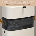 thumbnail image 4 of 10L Cubo de Basura Colgante,Basurero para Cocina,Bote de Basura con Tapa,Cesto de Basura de Pared de Cocina,Cubo de Basura con Tapa,Deslizante Abierto,Adecuado pare Dormitorio,Oficina,Ba&ntilde;o, 4 of 7