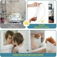 thumbnail image 2 of Full Length Acrylic Mirror Tiles 8 Pcs 12"x12", Toddler Mirror Unbreakable Non Glass Safety Frameless Preschool Mirror For Classroom - Home Gym Mirror 12x12 Mirror Squares For Closet Door Bedroom, 2 of 5