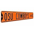 thumbnail image 2 of Authentic Street Signs 70042 OSU Cowboys Avenue Orange Street Sign, 2 of 4