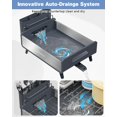 thumbnail image 2 of LIONONLY Dish Drying Rack with Drain Board, 304 S, 2 of 7