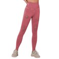 thumbnail image 3 of WLJ Women Solid Color Hole Hollow Out High Waisted Yoga Pants, 3 of 7