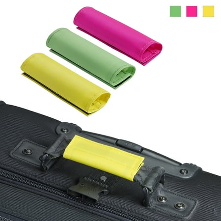 Luggage Handle Wrap - 3PCS Lewis N. Clark Handle Wraps Grip Identifiers Traveling Bag Luggage Suitcase