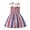 C, variant on Odeerbi Kids Baby Girls Dress Beach Dresses 2025 Casual Sleeveless American Flag Princess Sundress Summer Dress