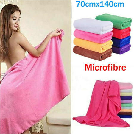 The Noble Collection 70x140cm Absorbent Microfiber Bath Beach Towel Drying Washcloth Swimwear Shower
