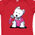 thumbnail image 4 of Inktastic Material Girl Westie Dog Girls Baby Bodysuit, 4 of 5