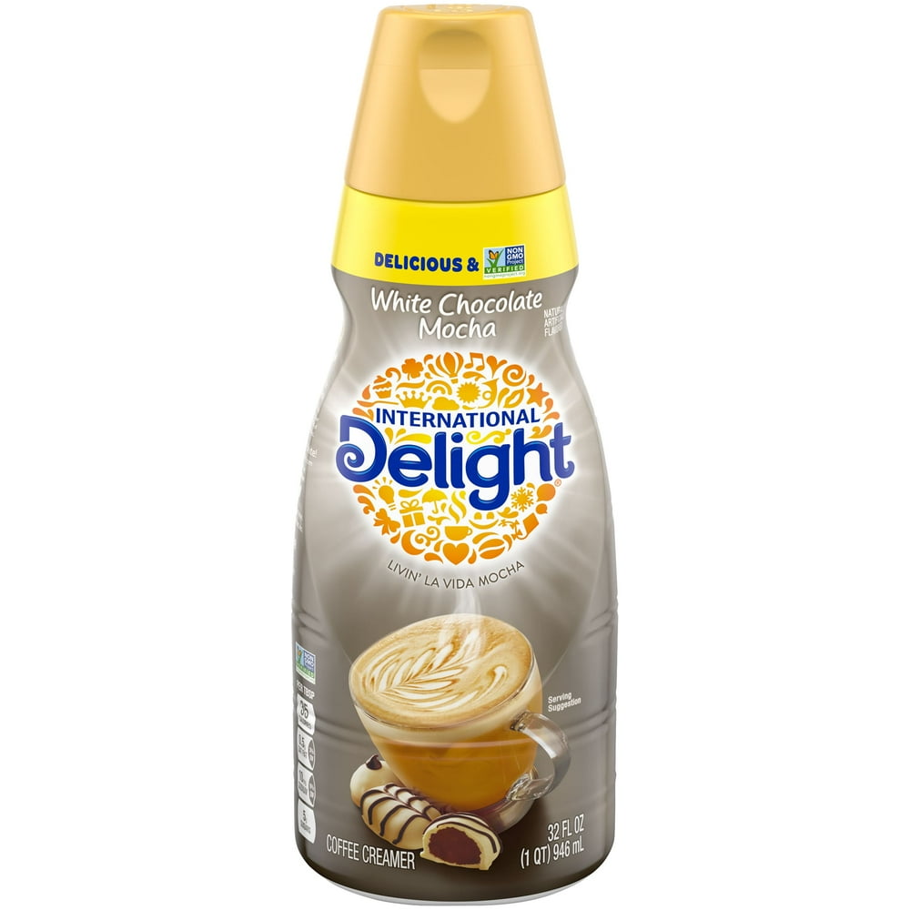International Delight White Chocolate Mocha Coffee Creamer, 32 Oz