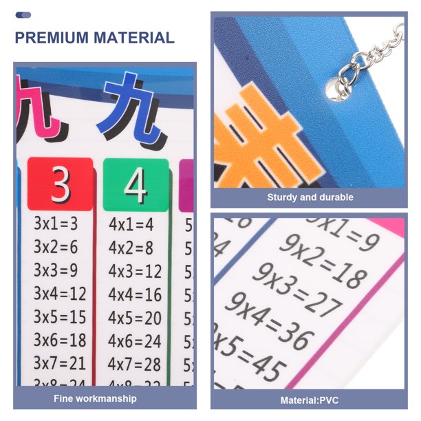 Hand2mind Build-A-Grid Math Manipulatives - Dry Erase Multiplication & Fraction Tools For 3rd Grade