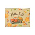 thumbnail image 1 of Mchoice Fall Decorations Pumpkin Maple Leaf Soft Durable Wrinkle-Resistant Placemat Thanksgiving Scene Decorations for Family Daily use, Holidays, Receptions, Parties, 1 of 5
