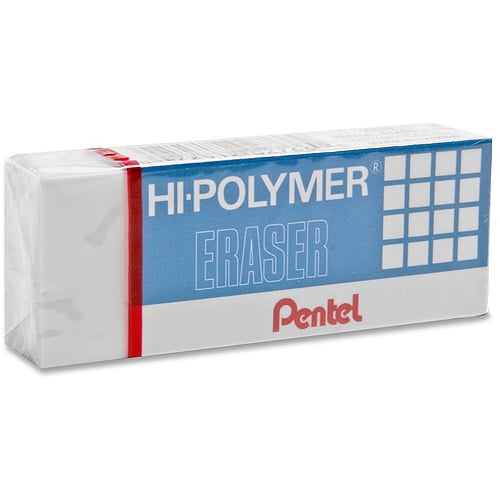 HiPolymer NonAbrasive LatexFree Erasers