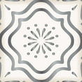 thumbnail image 6 of Mi Alma Floral Light Gray Tile Stickers - Removable Vinyl 4x4, 24 pcs, 6 of 11