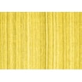 thumbnail image 1 of Ahgly Company Machine Washable Indoor Rectangle Abstract Yellow Contemporary Area Rugs, 7' x 10', 1 of 4