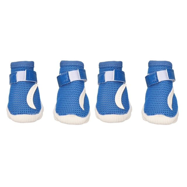 Botas De Malla Para Perros, Gancho Y Cierre, Zapatos Suaves Para Cachorros Que Evitan Resbalones Para Senderismo Y Escalada ANGGREK Otros