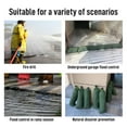 thumbnail image 3 of 4 Bolsas Dede Lona Larga Y Gruesa Para Protección Contra Inundaciones: Flexibles, Diseño De Cuerda De Dibujo, Poliéster 600D, Forro Impermeable, Seguridad, Para Grandes Lluvias,, 3 of 7