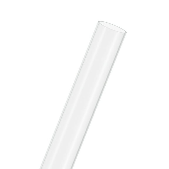 Clear Plastic Tube, 28mm[1.1"] ID x 30mm[1.18"] OD High Impact Rigid Polycarbonate Round Pipes[305mm/12IN]