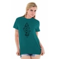 thumbnail image 3 of Dual Whales Compass Spirit Animal Men's Graphic T Shirt Tees Brisco Brands 5X, 3 of 6