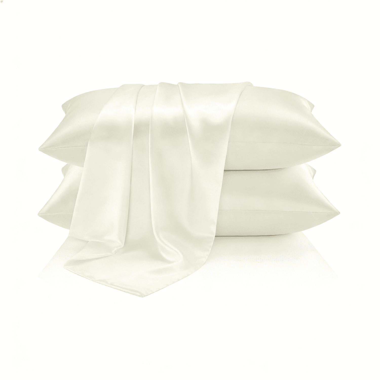 Mulberry Silk Pillowcase King for Hair and Skin Made in Germany, 22 Momme Pure Silk, Anti Acne Pillow Cases with Zipper, 6A Grade Organic Silk, Hypoallergenic, Anti Wrinkle, 2 Pcs 20"x36", King