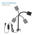 thumbnail image 3 of CBFFDC Fish Light Adjustable LED Fish Tank Light 3 Colors Multi Angle Good Heat Dissipation Performance Aquarium Supply, 3 of 5