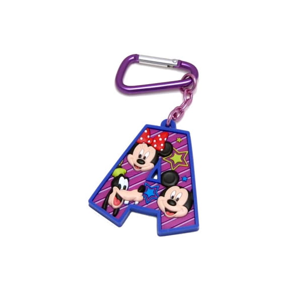 Mickey and Friends Letter A Laser Cut Keychain