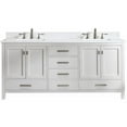 thumbnail image 2 of Design Element Group 72" Double Vanity in White, 2 of 15