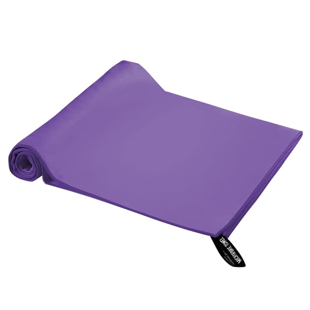 Fiudx Toalla Deportiva de Microfibra Superabsorbente, de Secado Rápido, Multiusos para Gimnasio, Playa, Camping y Natación. Secado Rápido, Fácil de Colgar, 40 X 80 Cm.