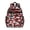 Geometric Square Red, variant on Geometric Triangle Beige Pattern Backpack for School, Cute School Bag with Adjustable Shoulder Straps and Padded Back, 15.25"x11.5"x5.25"