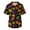 AAB27-Dark Gray, variant on Scrubs For Men Halloween Scrub Tops Pumpkin Bat Pattern Nurse Shirt Funny Short Sleeve Vneck Nurse Uniform With Pockets Gray XL
