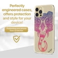 thumbnail image 2 of TPU Clear Case for iPhone 13 Pro with Royal Elephant Head design phone cover, 2 of 7