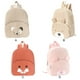 thumbnail image 2 of Guardurnaity Mochila infantil de pana bordada con animales para niños, ideal para la escuela, viajes y guardería. Mochilas Oso caqui, 2 of 6