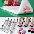 thumbnail image 4 of HomeLife 100 Pcs Disposable Plastic Icing Bags Cake Cream DIY Decorating Piping Bag, 4 of 6
