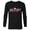 Black, variant on Mickey Mouse Racing Mickey & Friends Race Car Drivers - Long Sleeve T-Shirt for Men - Customized-Navy