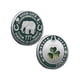 thumbnail image 2 of CaiYueKe Four Leaf Clover Commemorative Coin Lucky Token Souvenir Gift for Good Luck Wealth Success Health Peace Fortune Keepsake Pocket Charm Metal Collectible, 2 of 7