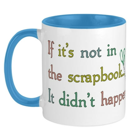 

CafePress - Scrapbooking Facts Mug - Ceramic Coffee Tea Novelty Mug Cup 11 oz
