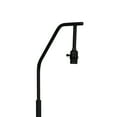 thumbnail image 6 of Mainstays 62" Black Metal Angled Downbridge Floor Lamp with Linen Shade, 6 of 8