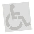 thumbnail image 2 of Mankap de estacionamiento de estacionamiento Marcador plegable reutilizable Fácil de usar Pintura de pavimento Plantilla de símbolos de, 2 of 8