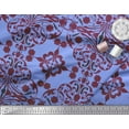 thumbnail image 2 of Soimoi Rayon Fabric Moroccan Damask Decor Fabric Printed Yard 42 Inch Wide, 2 of 3