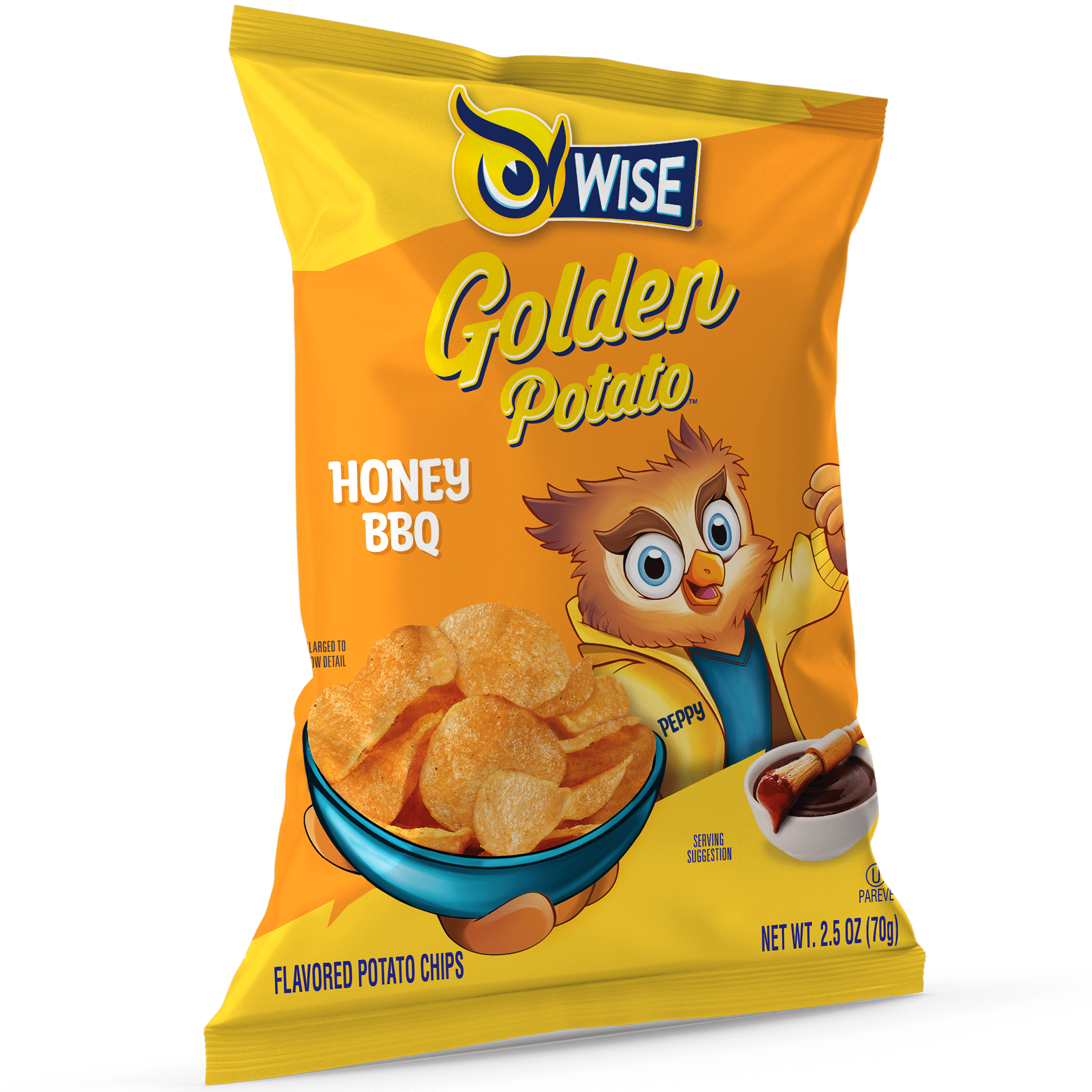 Wise Honey BBQ Potato Chips .75 Oz Bag