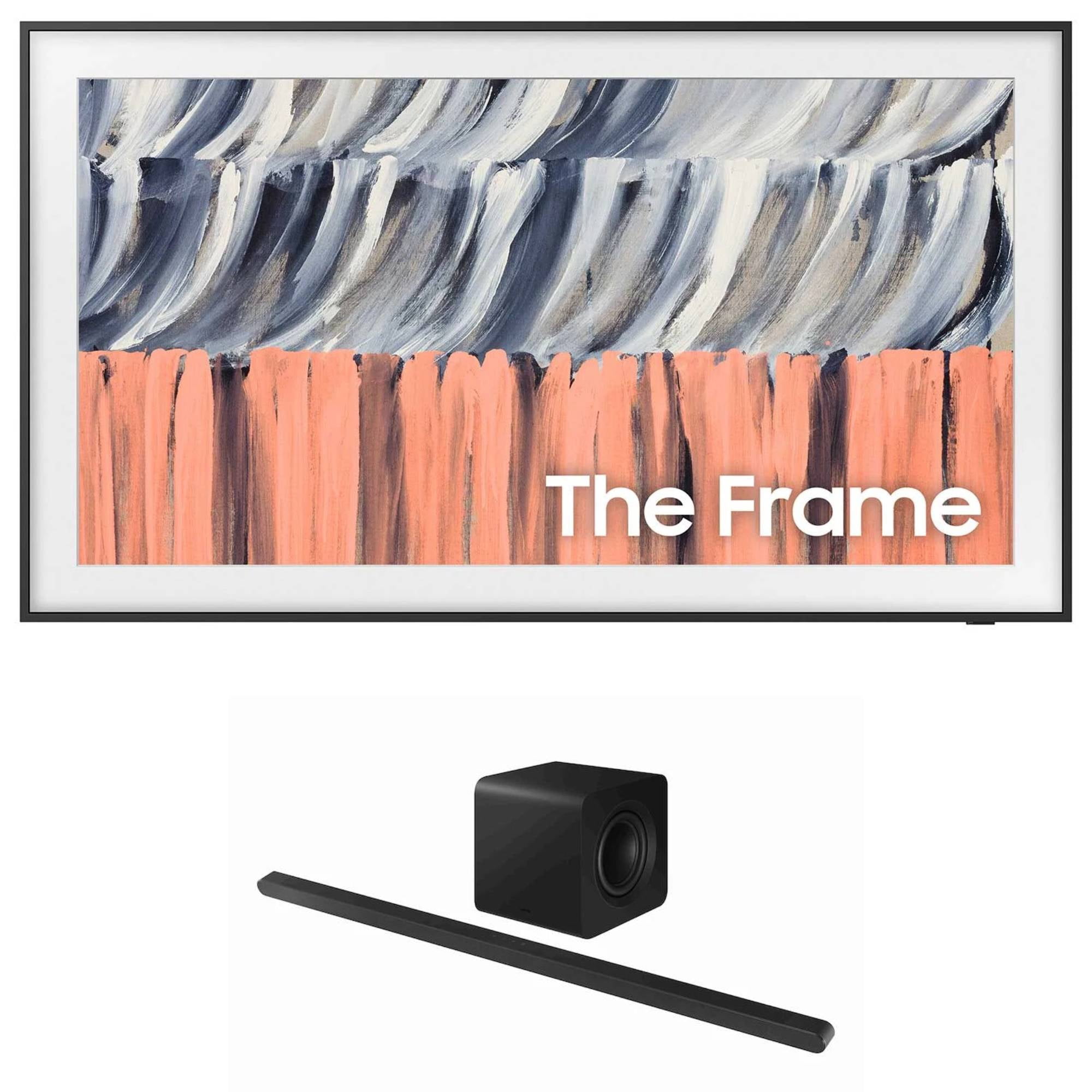 Samsung QN55LS03HE 55" QLED 4K TV with HW-S800D Soundbar and Sub (2026)