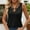 Black, variant on DuoJiaJ Womens Tank Tops Summer Tank Tops For 2025 Cut Out Ring Keyhole Neck Sleeveless Fashion Cute Tee Shirts Clothes Plus Size Women’s Tops Gray M