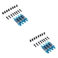 thumbnail image 4 of Amortiguador de metal Tholdsy 4 piezas Control remoto modelo de oruga 1:28 reemplazo para Wltoys Azul 2piezas, 4 of 6