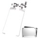 thumbnail image 2 of Reemplazo bisagras de pantalla LCD YONGSHENG izquierda derecha para Lenovo U31-70 U31-80, 2 of 5