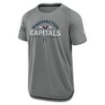 thumbnail image 2 of Men's Fanatics Heather Gray Washington Capitals 2025 Stanley Cup Playoffs Authentic Pro Rink Performance T-Shirt, 2 of 3