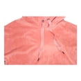 thumbnail image 3 of Camisón Secret Treasure Talla CH Aterciopelado con Capucha y Cordones Ajustables Rosa, 3 of 4