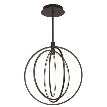 

ET2 E24048-BZ Concentric LED Bronze Pendant Ceiling Light