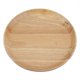 thumbnail image 5 of Round Wooden Tea Tray, Sushi Tray, Snack Tray, Fruit Tray, Serving Plate for Home and Restaurant, 18 x 18 cm, 5 of 5