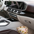 thumbnail image 7 of Wukai Hamburger Pizza Coke Print Car Trash Can - Easy to Clean Hanging Garbage Bin - Removable Liner - Leak-Car Garbage Can - Waterproof Trash Can for Car and SUV, 7 of 7