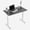 Grey, variant on Indoor 1-Piece Hand Crank Adjustable Height Desk Double Column Support