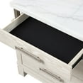 thumbnail image 6 of Furniture of America Sagnet Adult Transitional 3-Drawer Nightstand, Weathered Gray, 6 of 10