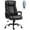 Noir, variante sur Vinsetto Fauteuil de bureau de massage à haut dossier avec vibration en 6 points, hauteur réglable, siège pivotant et fonction de basculement, marron