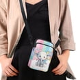 thumbnail image 4 of HELLHERO Elephant pattern Shoulder Bags, with Zipper Closed, Outdoor Daily Use Polyester 4.33x1.97x7.09, 4 of 7